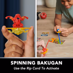 Bakugan , Special Attack Dragonoid, Spinning Collectible, Customizable Action Figure and Trading Cards, Kids Toys for Boys and Girls 6 and up