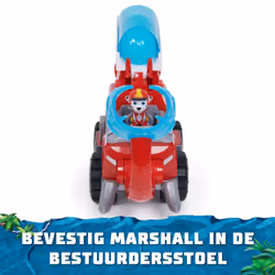 PAW Patrol Jungle Pups, Marshall Elephant Firetruck with Projectile Launcher, Toy Truck with Action Figure, Kids Toys for Boys & Girls Ages 3 and Up - Additional view 4
