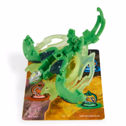 Bakugan Starter 3-Pack, Special Attack Ventri, Octogan and Trox, Customizable Spinning Action Figures and Trading Cards, Kids Toys for Boys and Girls 6 and up