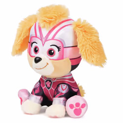 GUND PAW Patrol: The Mighty Movie Skye Stuffed Animal, Officially Licensed Plush Toy for Ages 1 and Up, 6”