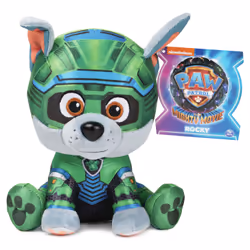 GUND PAW Patrol: The Mighty Movie Rocky Stuffed Animal, Officially Licensed Plush Toy for Ages 1 and Up, 6”, Toy dog, 1 yr(s)