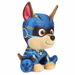 GUND PAW Patrol: The Mighty Movie Chase Stuffed Animal, Officially Licensed Plush Toy for Ages 1 and Up, 6”