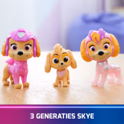 PAW Patrol : The Mighty Movie, Mighty Pups Skye, Exclusive 3-Piece Toy Figures Gift Set, Kids Toys for Boys & Girls Ages 3+