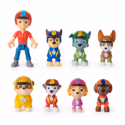 PAW Patrol : Jungle Pups Action Figures Gift Pack, with 8 Collectible Toy Figures, Kids Toys for Boys and Girls Ages 3 and Up - Additional view 4