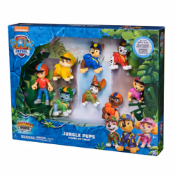 PAW Patrol : Jungle Pups Action Figures Gift Pack, with 8 Collectible Toy Figures, Kids Toys for Boys and Girls Ages 3 and Up - Additional view 5