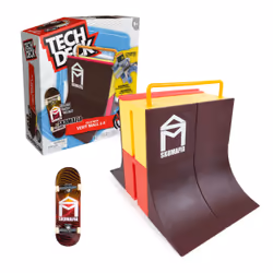 Tech Deck , Vert Wall 2.0, X-Connect Park Creator, Customizable and Buildable Ramp Set with Exclusive Fingerboard, Kids Toy f ...