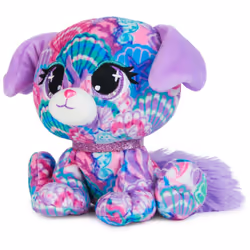 GUND P.Lushes Designer Fashion Pets Shelly Newport Premium Dog Stuffed Animal  Purple and Blue  6