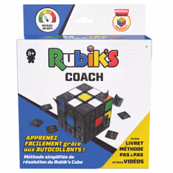 Rubik’s Coach Cube, Learn to Solve 3x3 Cube with Stickers, Guide, & Videos | Stress Relief Fidget Toy | Adult Toy Fidget Cube ...