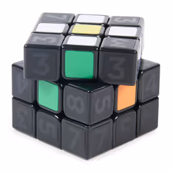Rubik’s Coach Cube, Learn to Solve 3x3 Cube with Stickers, Guide, & Videos | Stress Relief Fidget Toy | Adult Toy Fidget Cube | for Ages 8 and up