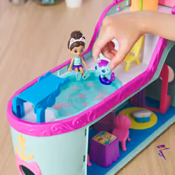 Gabby's Dollhouse , Gabby Cat Friend Ship, Cruise Ship Toy with 2 Toy Figures, Surprise Toys & Dollhouse Accessories, Kids Toys for Girls & Boys 3+ - Additional view 6