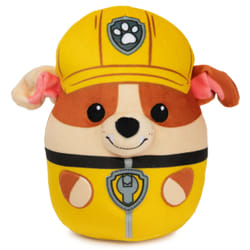 GUND PAW Patrol Rubble Squish Plush, Official Toy from the Hit Cartoon, Squishy Stuffed Animal for Ages 1 and Up, 8”
