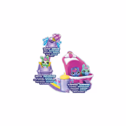 Alive, Hatch N' Stroll Playset with Pushchair Toy and 2 Mini Figures in Self-Hatching Eggs, Kids' Toys for Girls and Boys Aged 3 and up