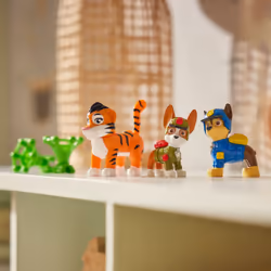 PAW Patrol : Jungle Pups Chase, Tracker & Tiger Action Figures with Projectile Launcher, Kids Toys for Boys and Girls Ages 3 and Up - Additional view 4