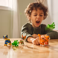 PAW Patrol : Jungle Pups Chase, Tracker & Tiger Action Figures with Projectile Launcher, Kids Toys for Boys and Girls Ages 3 and Up - Additional view 6