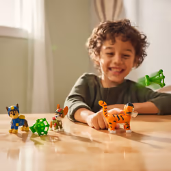 PAW Patrol : Jungle Pups Chase, Tracker & Tiger Action Figures with Projectile Launcher, Kids Toys for Boys and Girls Ages 3 and Up - Additional view 8