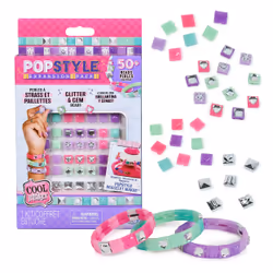 Cool Maker PopStyle Bracelet Maker Expansion Pack, Children's jewellery bracelet making kit, 7 yr(s), Multicolour