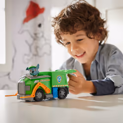 PAW Patrol , Rocky’s Recycle Truck, Toy Truck with Collectible Action Figure, Sustainably Minded Kids Toys for Boys & Girls Ages 3 and Up - Additional view 4