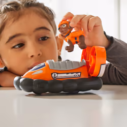PAW Patrol , Zuma’s Hovercraft, Toy Vehicle with Collectible Action Figure, Sustainably Minded Kids Toys for Boys & Girls Ages 3 and Up - Additional view 4