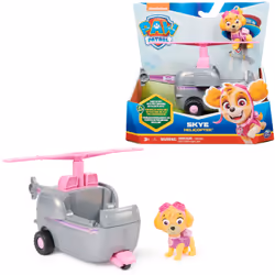 PAW Patrol , Skye’s Helicopter, Toy Vehicle with Collectible Action Figure, Sustainably Minded Kids Toys for Boys & Girls Age ...