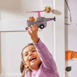 PAW Patrol , Skye’s Helicopter, Toy Vehicle with Collectible Action Figure, Sustainably Minded Kids Toys for Boys & Girls Ages 3 and Up