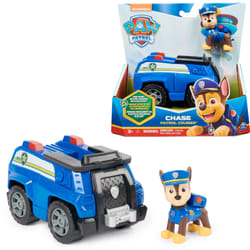 PAW Patrol , Chase’s Patrol Cruiser, Toy Car with Collectible Action Figure, Sustainably Minded Kids Toys for Boys & Girls Ages 3 and Up