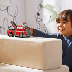 PAW Patrol , Marshall’s Firetruck, Toy Truck with Collectible Action Figure, Sustainably Minded Kids Toys for Boys & Girls Ages 3 and Up - Additional view 4