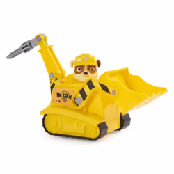 PAW Patrol , Rubble’s Bulldozer, Toy Vehicle with Collectible Action Figure, Sustainably Minded Kids Toys for Boys & Girls Ages 3 and Up - Additional view 8