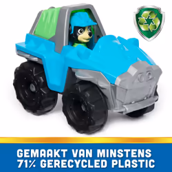 PAW Patrol , Rex’s Dinosaur Rescue Vehicle, Toy Truck with Collectible Action Figure, Sustainably Minded Kids Toys for Boys & Girls Ages 3 and Up