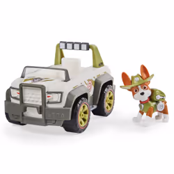 PAW Patrol , Tracker’s Jungle Cruiser, Toy Truck with Collectible Action Figure, Sustainably Minded Kids Toys for Boys & Girls Ages 3 and Up - Additional view 7