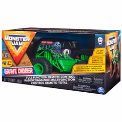 Monster Jam , Official Grave Digger Remote Control Monster Truck, 1:24 Scale, 2.4 GHz, for Ages 4 and Up - Additional view 6