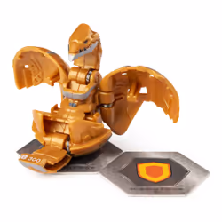 Bakugan , Aurelus Serpenteze, 2-inch Tall Collectible Action Figure and Trading Card, for Ages 6 and Up