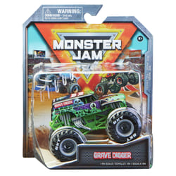 Monster Jam , Official Earth Shaker Monster Truck, Die-Cast Vehicle, Show Time Series, 1:64 Scale