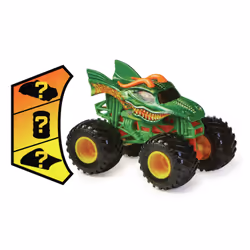 Monster Jam , Official Earth Shaker Monster Truck, Die-Cast Vehicle, Show Time Series, 1:64 Scale - Additional view 6