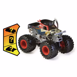 Monster Jam , Official Earth Shaker Monster Truck, Die-Cast Vehicle, Show Time Series, 1:64 Scale - Additional view 7