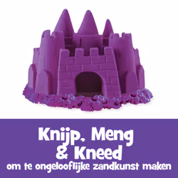 Kinetic Sand , The Original Moldable Sensory Play Sand Toys For Kids, Purple, 2 lb. Resealable Bag, Ages 3+