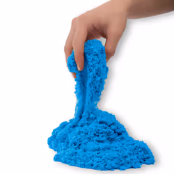 Kinetic Sand , The Original Moldable Sensory Play Sand, Blue, 2 lb. Resealable Bag, Ages 3+