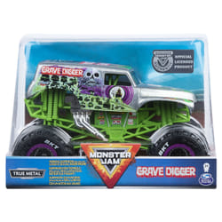 Monster Jam , Official Grave Digger Monster Truck, Die-Cast Vehicle, 1:24 Scale
