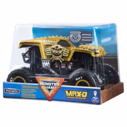 Monster Jam , Official Max D Monster Truck, Die-Cast Vehicle, 1:24 Scale