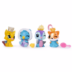 Hatchimals CollEGGtibles, Royal Multipack with 4 and Accessories, for Kids Aged 5 and Up (Styles May Vary)
