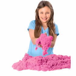 Kinetic Sand , The Original Moldable Sensory Play Sand, Pink, 2 lb. Resealable Bag, Ages 3+ - Additional view 3