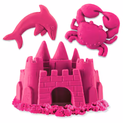 Kinetic Sand , The Original Moldable Sensory Play Sand, Pink, 2 lb. Resealable Bag, Ages 3+ - Additional view 6