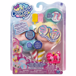 Candylocks , BFF 2-Pack, Kerry Berry and Beau Nana, Scented Collectible Dolls with Accessories, Mini doll, Female, 5 yr(s), B ...
