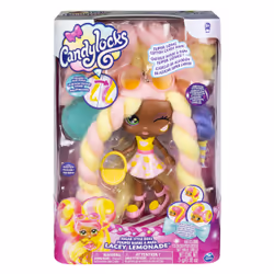 Candylocks , 7-Inch Lacey Lemonade, Sugar Style Deluxe Scented Collectible Doll with Accessories, Fashion doll, Female, 5 yr( ...