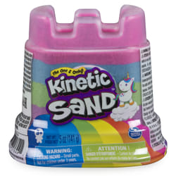 Kinetic Sand , Rainbow Unicorn Multicolor 5oz Single Container, for Kids Aged 3 and Up