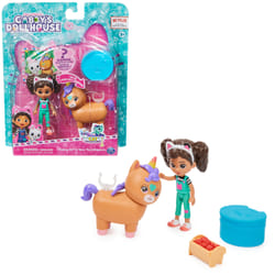 Gabby's Dollhouse , Gabby Girl and Kico the Kittycorn Toy Figures Pack, with Accessories and Surprise Kids Toys for Ages 3 and up