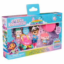 Gabby's Dollhouse , Kitty Care Figure Set with Gabby, Baby Box, Baby Benny Box, Surprise Toys & Dollhouse Accessories, Kids Toys for Girls & Boys 3+ - Additional view 5