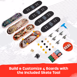 Tech Deck Ultra DLX Fingerboard 4-Pack Finger board set