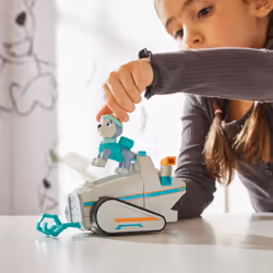 PAW Patrol , Everest’s Snow Plow, Toy Car with Collectible Action Figure, Sustainably Minded Kids Toys for Boys & Girls Ages 3 and Up