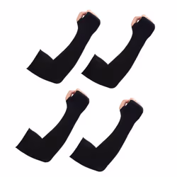 KUHNMARVIN Women Compression Arm Sleeves for men to Cover Arms Tattoo Cover-Up Volleyball Sleeve Softball Pickleball (Dark Bl ...