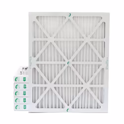 Glasfloss 14x20x2 MERV 10 (FPR 5-6) 2"""" Inch Pleated Air Filters Box of 6. Actual Size: 13-1/2 x 19-1/2 x 1-3/4